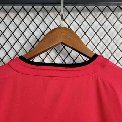 Camisa retrô de manga comprida do Manchester United 2002/04