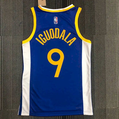 Men’s Andre Iguodala Blue Team Jersey – 75th Anniversary Edition