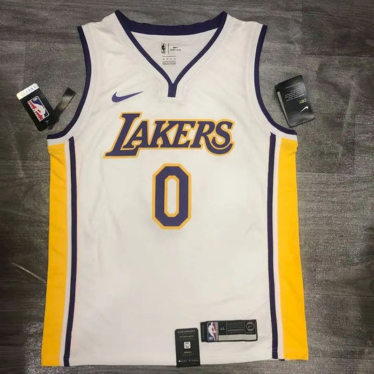Camisa Nick Young Masculina Branca Versão Jogador – Edição Clássica Retro