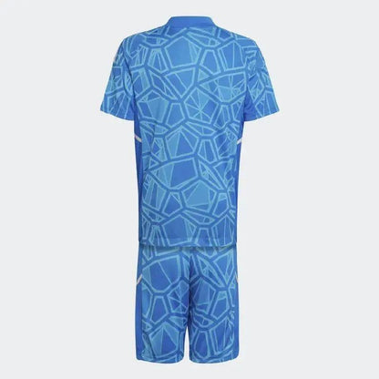 Kit de goleiro infantil do Real Madrid 2022/23
