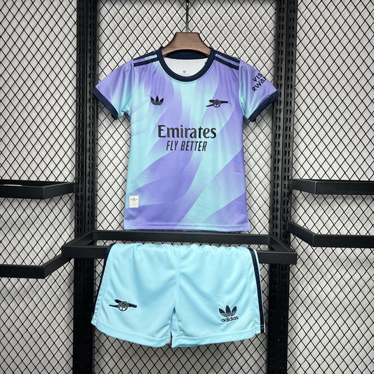 Arsenal 2024/25 Third Kids Kit