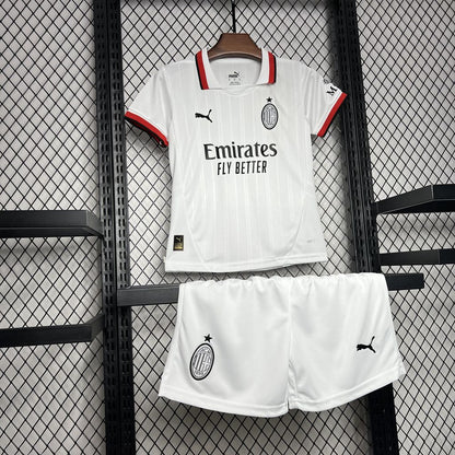 AC Milan 2024/25 Away Kids Kit