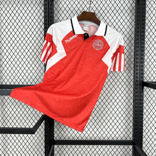 Denmark 1992 Home Retro Jersey
