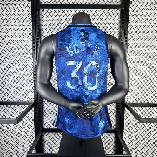Men’s 2024 Stephen Curry Blue Team Jersey