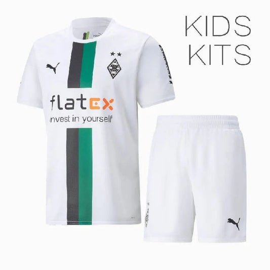 Borussia Monchengladbach 2022/23 Home Kids Kit