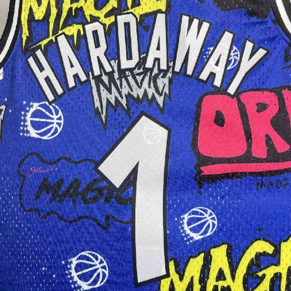 Camisa masculina M&amp;N 1994/95 Anfernee Hardaway Retro