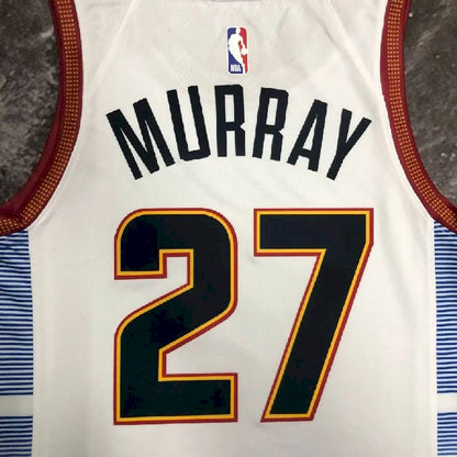 Camisa Jamal Murray Branca Masculina – Edição Cidade