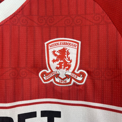 Men's Middlesbrough 2025/26 Home Jersey