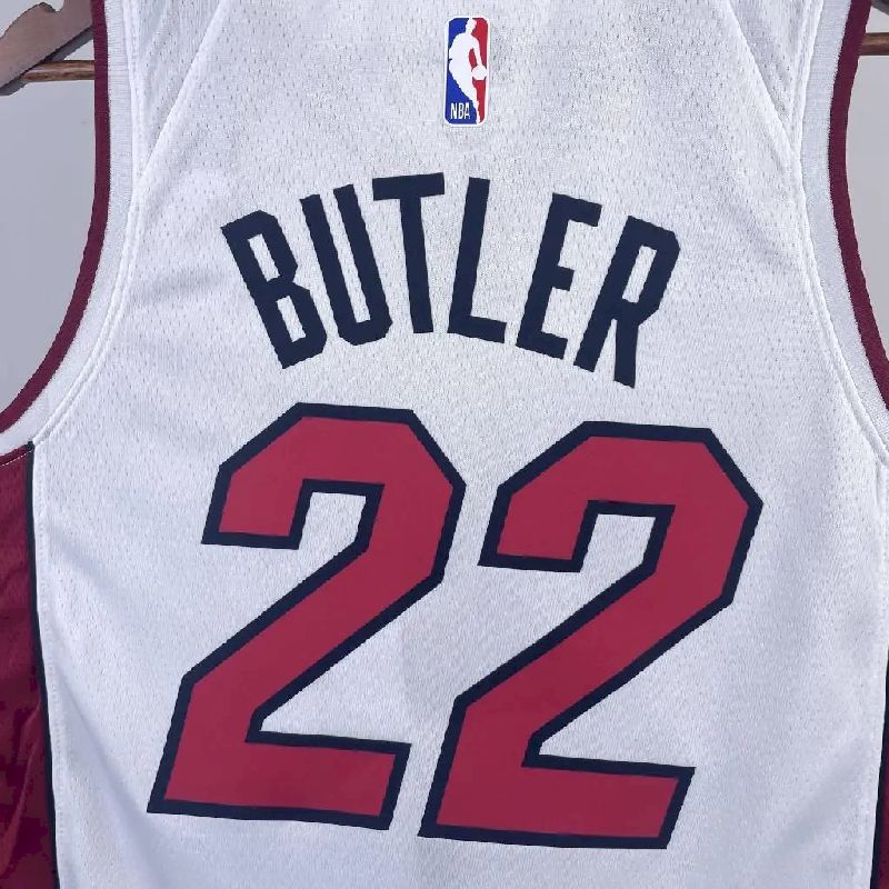 Camisa branca masculina Jimmy Butler Team