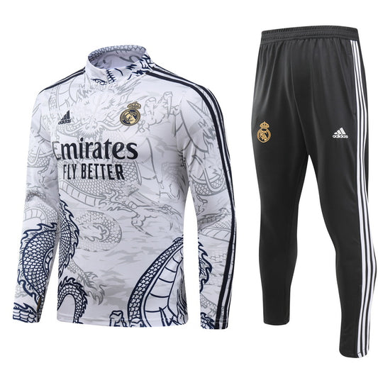 Suéter e calça adulto com zíper médio Real Madrid 2023/24 902