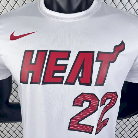 Camiseta masculina Jimmy Butler branca do time