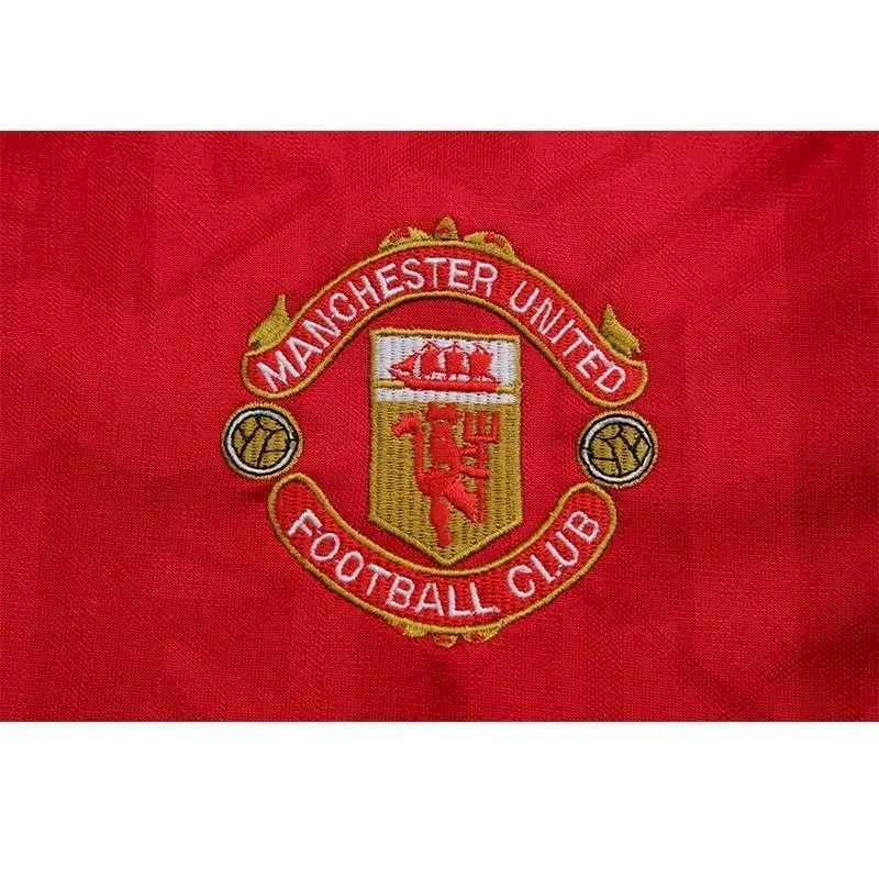 Camisa retrô de mangas compridas do Manchester United 1992/94