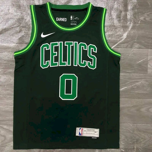 Men’s Jayson Tatum Green 2020-21 Swingman Player Version Jersey – Earned Edition
