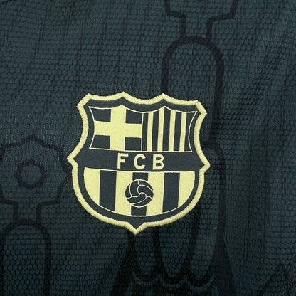 Barcelona 2024/25 Dark green training Jersey