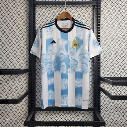 Camisa comemorativa da Argentina campeã da Copa do Mundo de 2022