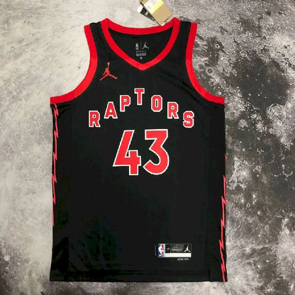 Camisa preta masculina Pascal Siakam Team – Edição Statement