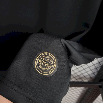 Men's Santos 2025/26 Pele 1.000 GOLS Black Jersey