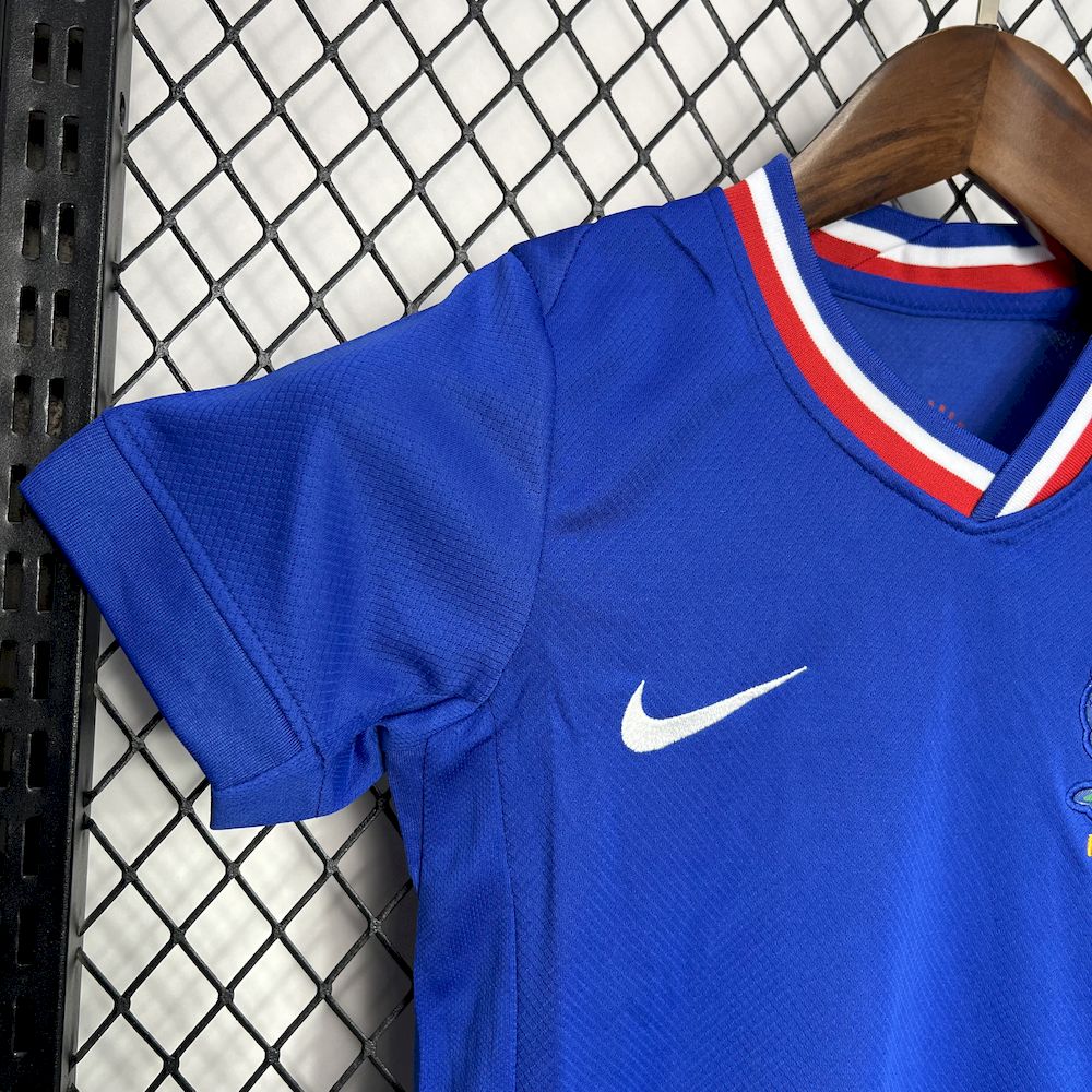 França 2024/25 Euro Home Kit Infantil