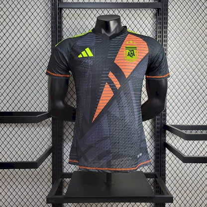 Camisa de goleiro da Argentina 2024/25 versão jogador