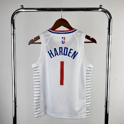 Camisa branca do time juvenil James Harden