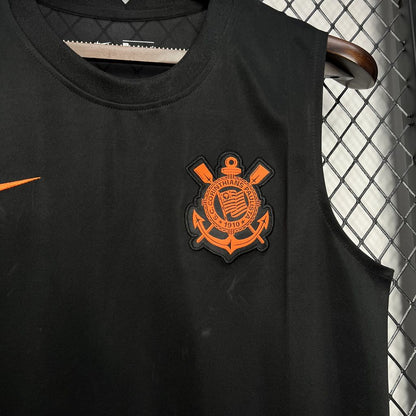 Camisa de treino do Corinthians 2022 Regata – Preta