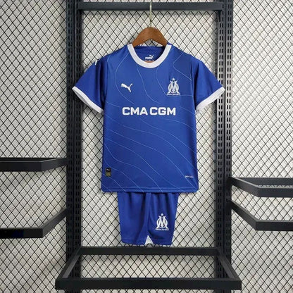 Olympique de Marseille 2023/24 Away Kids Kit