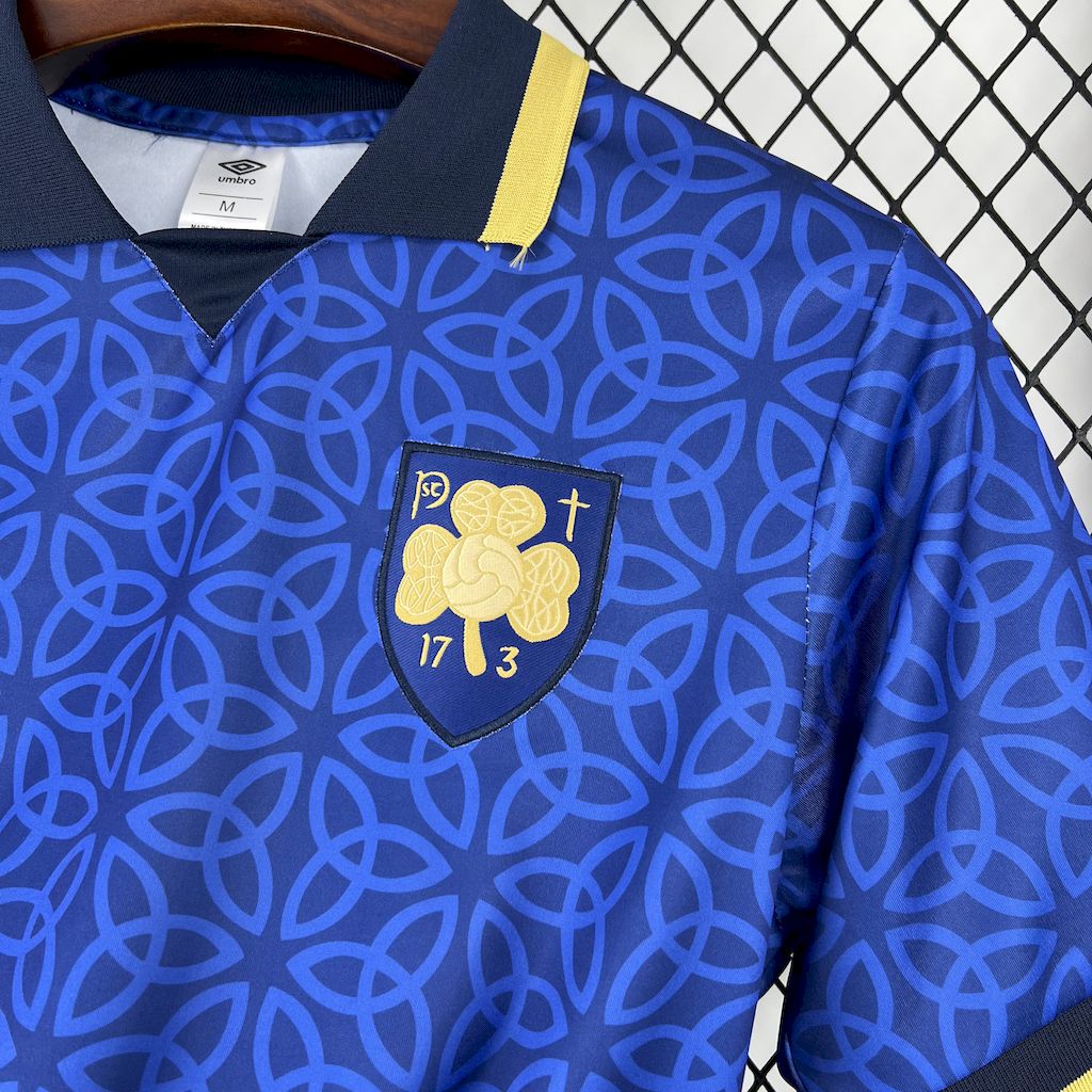 Men's Ireland 2025/26 St. Patrick’s Day Blue Jersey
