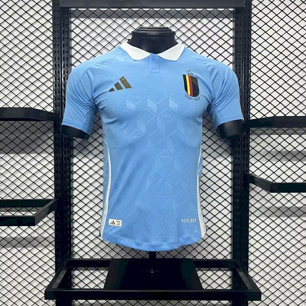 Men's Belgium 2024/25 Away Jersey Player Version