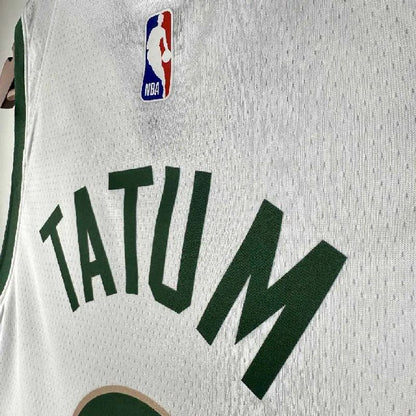 Camisa Jayson Tatum Branca Masculina 2024 – Edição Cidade