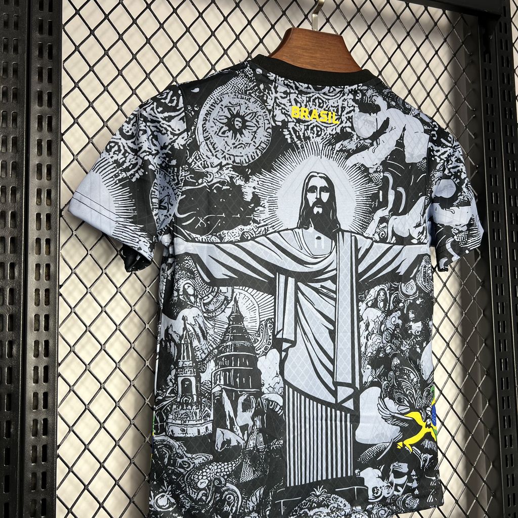 Kit Infantil Cinza Edição Especial Brasil 2024/25