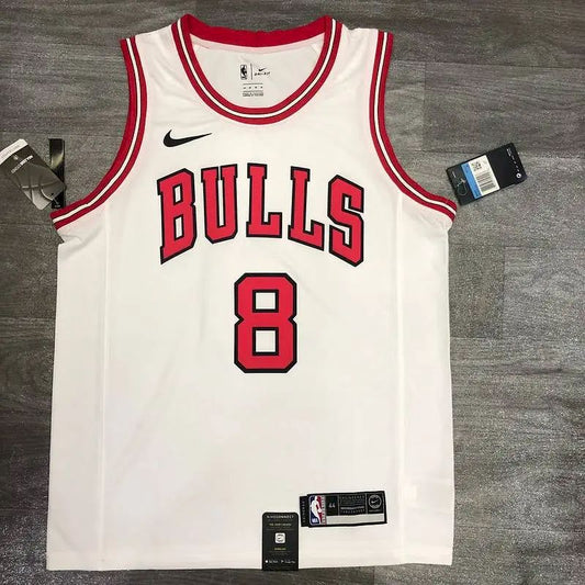Camisa Zach Lavine Masculina Branca Versão Jogador – Edição Clássica