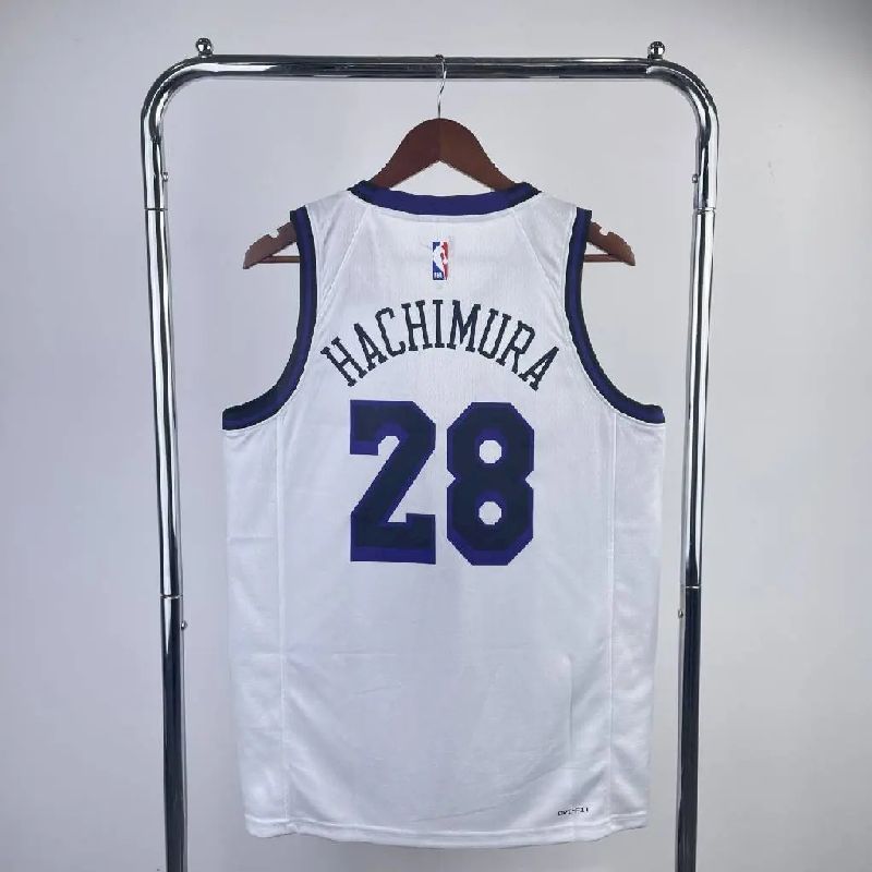 Men’s Rui Hachimura White Team Jersey – City Edition