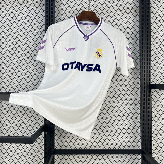 Camisa Retro Home Real Madrid 1990/92