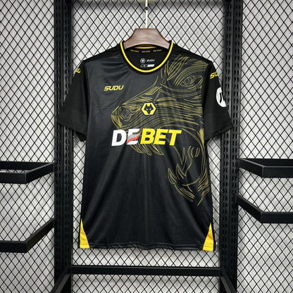 Camisa reserva do Wolves 2024/25