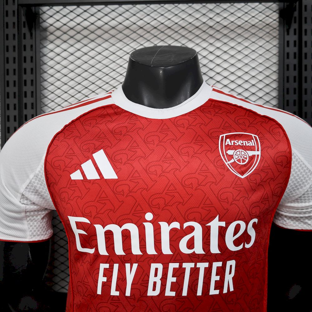 Men's Arsenal 2025/26 Home Jersey Player Version