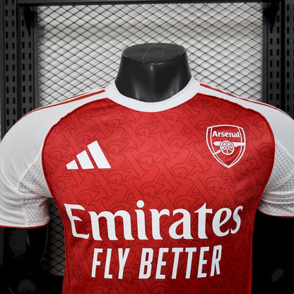 Men's Arsenal 2025/26 Home Jersey Player Version