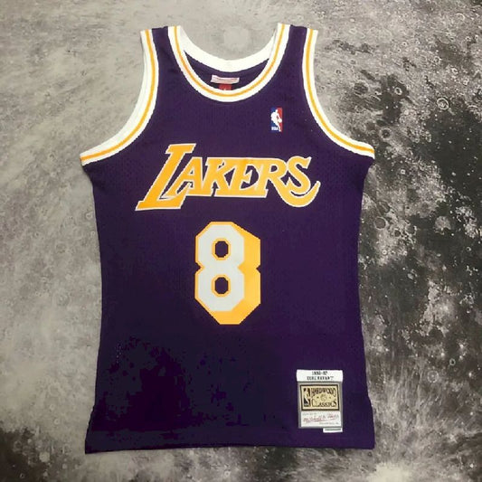 Men’s M&N 96/97 Kobe Bryant Purple Retro Jersey