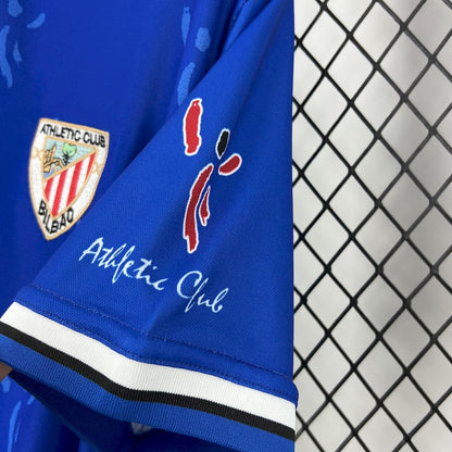 Camisa reserva retrô do Athletic Bilbao 2001/03