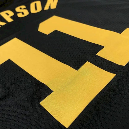 Men’s Klay Thompson Black Team Jersey – 75th Anniversary City Edition