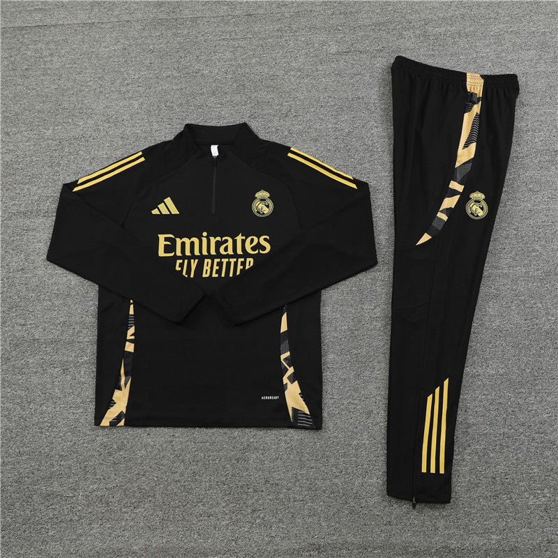 Suéter e calça adulto com zíper médio Real Madrid 2024/25 14001