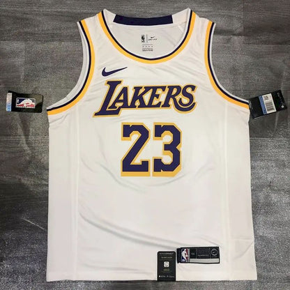 Camisa LeBron James White versão jogador masculina