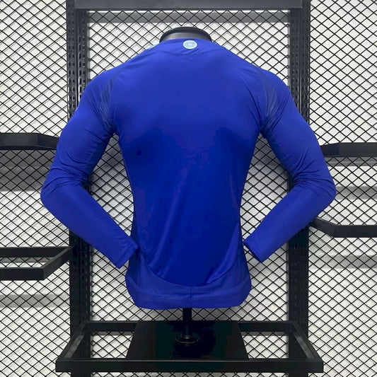 Men's Argentina 2024/25 Away Long Sleeve Jersey Player Version