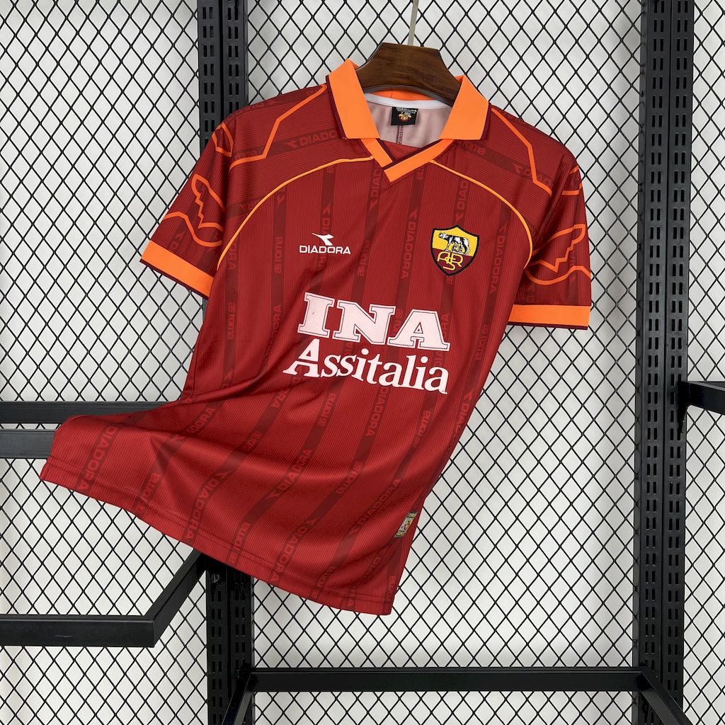 Camisa retrô da AS Roma 1999/00