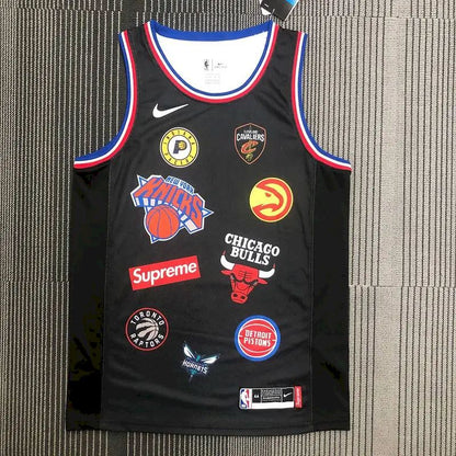 Men’s Co-branded Black Swingman Player Version Jersey – Limited Edition