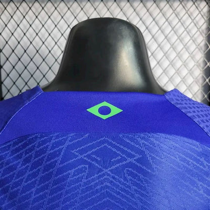 Men's Brazil 2022 Away Jersey Player Version