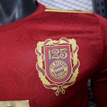 Bayern Munich 2024/25 125 Anniversary Long Sleeves Jersey Player Version