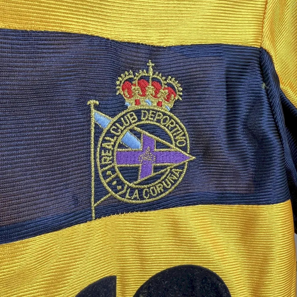 Terceira camisa retrô do Deportivo La Coruña 1999/00