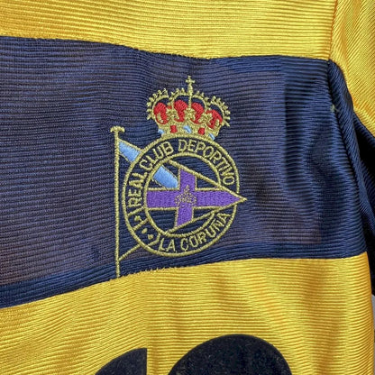 Terceira camisa retrô do Deportivo La Coruña 1999/00
