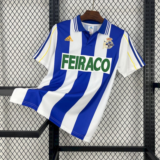 Camisa Home Retro Deportivo La Coruña 1999/00