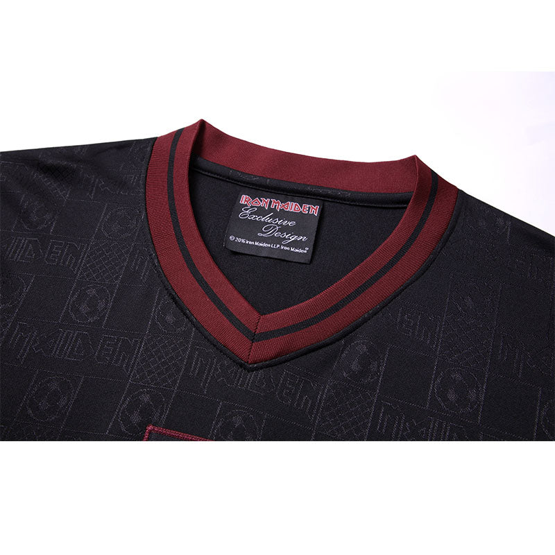 Camisa retrô do West Ham United 2016 do Iron Maiden